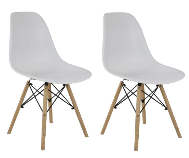 Cadeira Eiffel Eames na cor branca